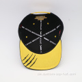 Zwei farbige Flat Bill Snapback Hut